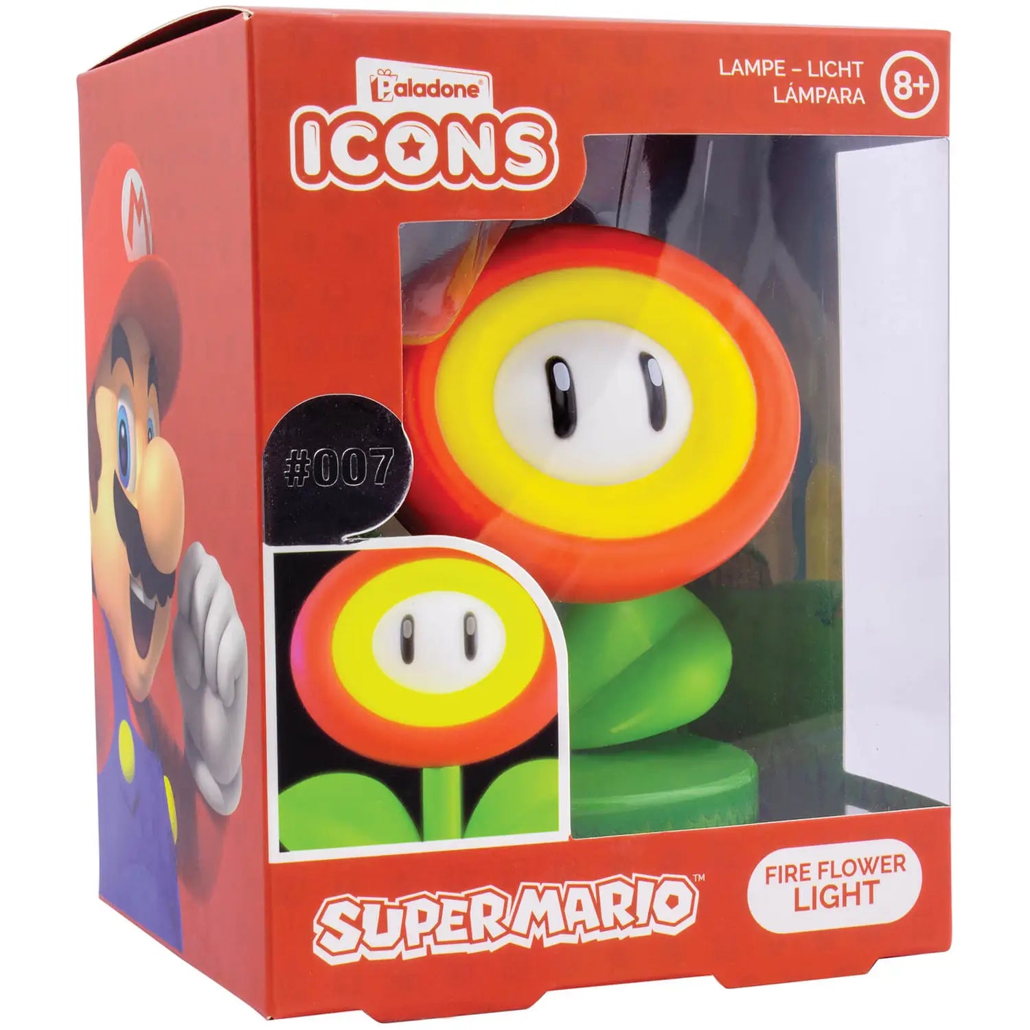 Super Mario Icon Light Fire Flower