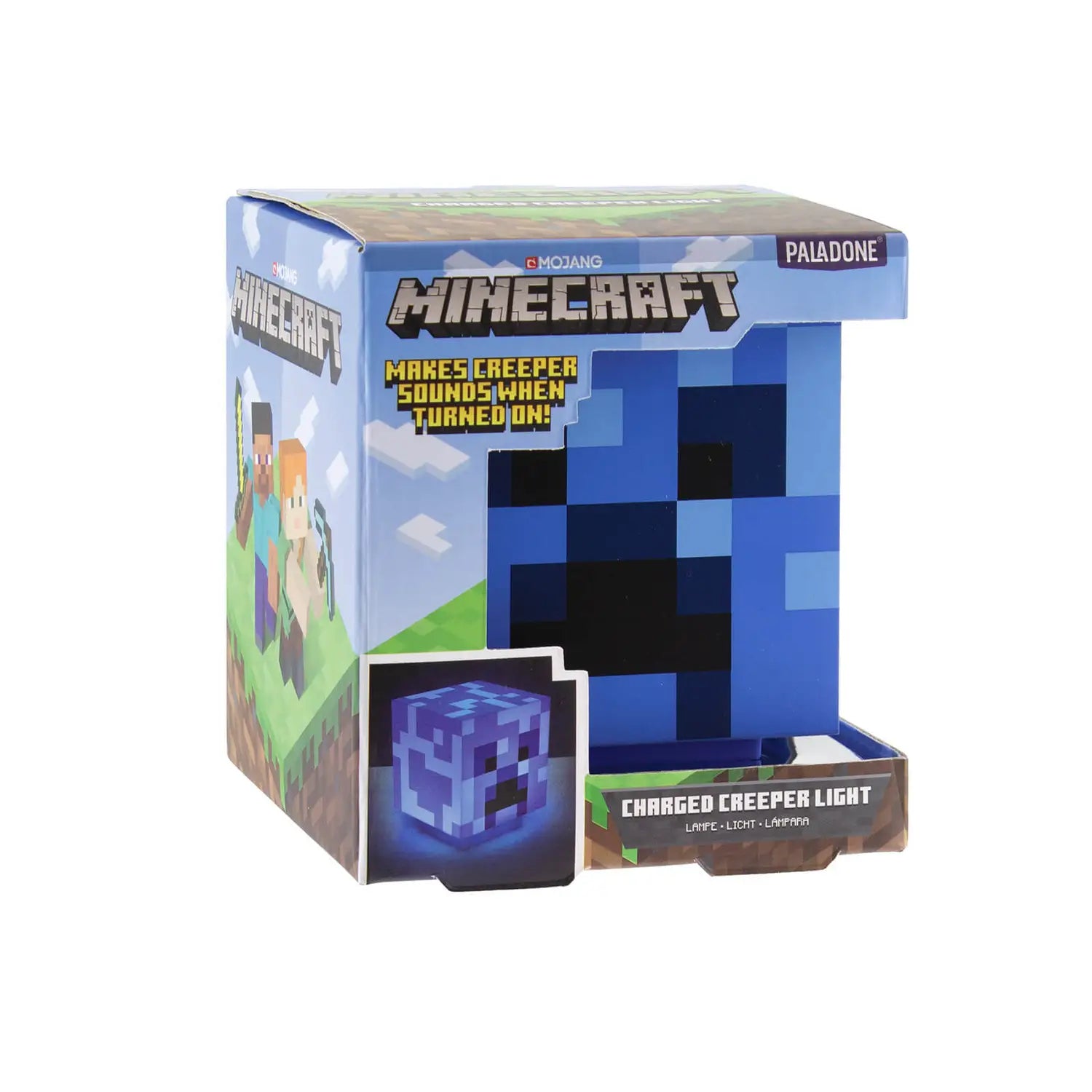 Minecraft Charged Creeper Lamp