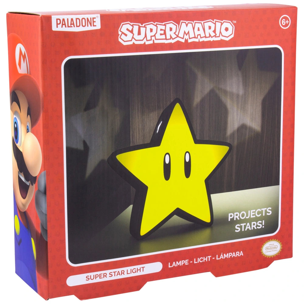 Nintendo Mario Super Star Icon Light