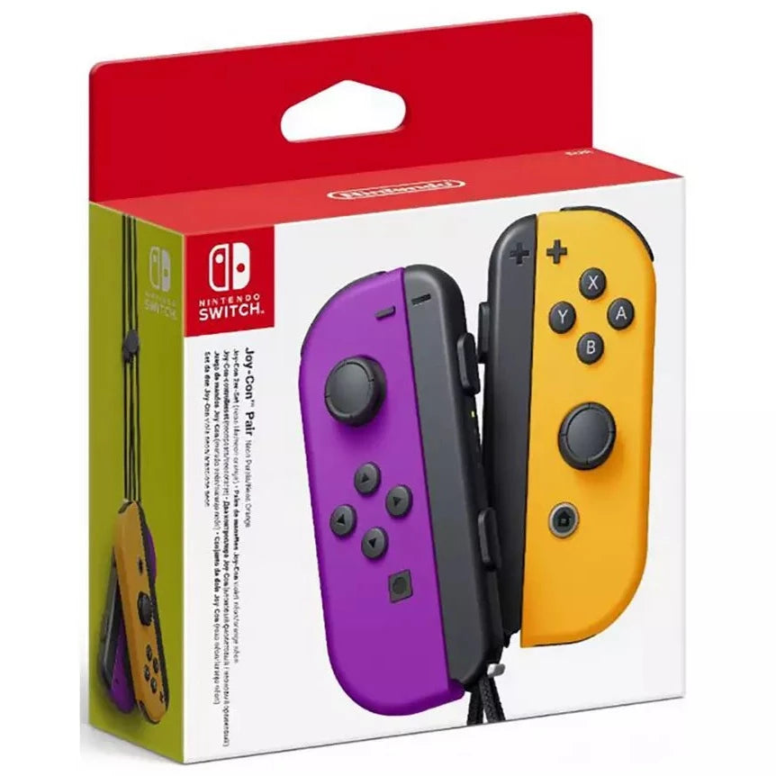 Nintendo Switch Joy-Con Controller Pair - Purple & Orange