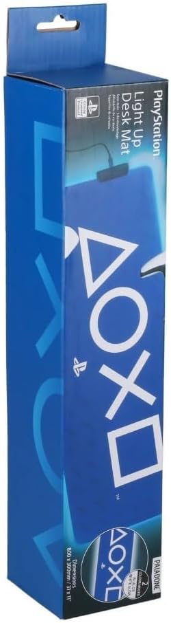 Playstation XL Light Up Desk Mat