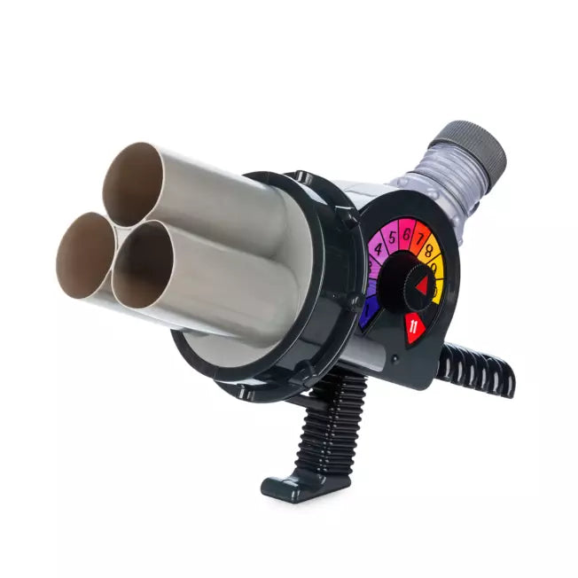 Disney Pixar Toy Story Zurg Water Blaster Woody Buzz Lightyear Water Pool Toy - Fight for control of the galaxy with this Zurg Water Blaster inspired by Toy Story. This awesome blaster shoots up to 5.8 meters and features a rotating barrel to choose between 1, 2, or 3 streams. With a capacity of approximately 512ml, this blaster is perfect for epic water battles. The blaster measures approximately H30 x W38 x D15cm, and the packaging measures approximately H30 x W40 x D17cm. Made from plastic, this blaster