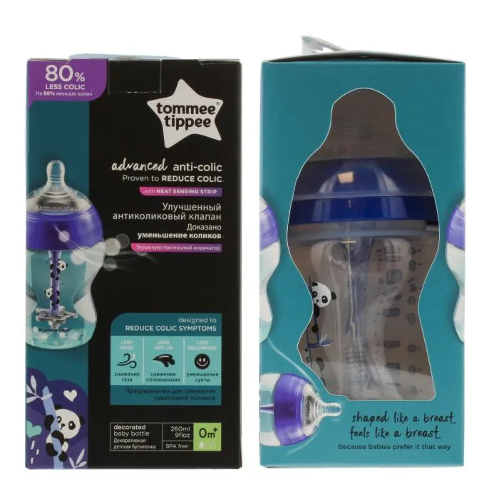 Tommee Tippee Advanced Anti-Colic Baby Bottle 260ml 0m +