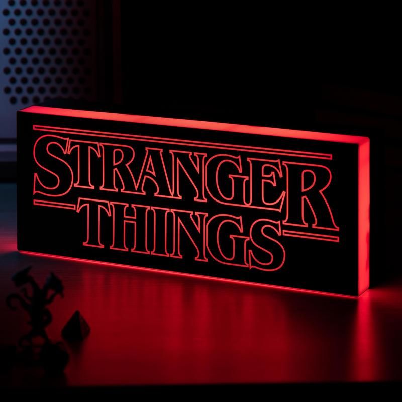 Stranger Things Logo Light