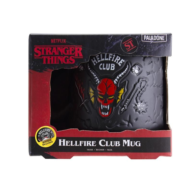 Hellfire Club Demon Stranger Things Mug