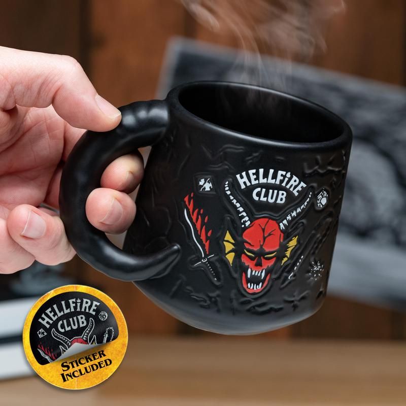 Hellfire Club Demon Stranger Things Mug