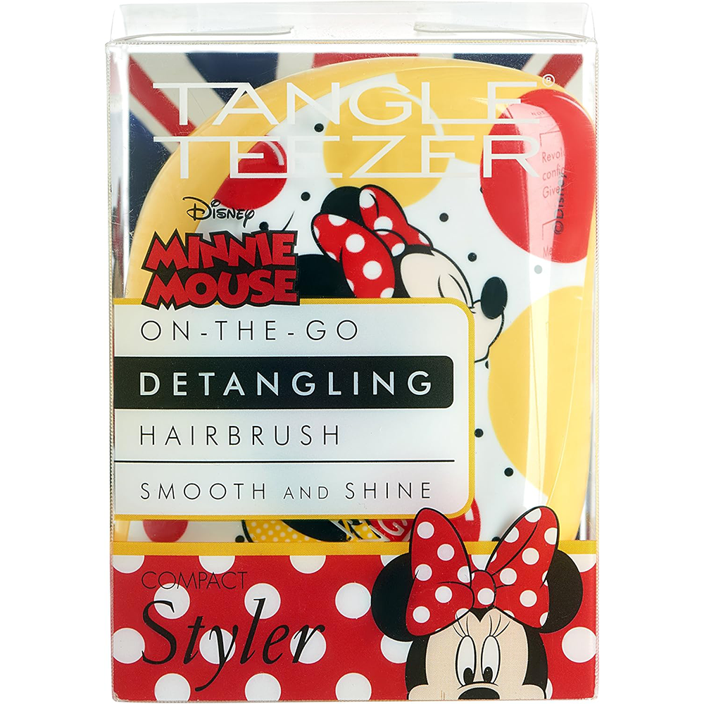 Tangle Teezer Minnie Mouse Compact Styler Detangling Hairbrush