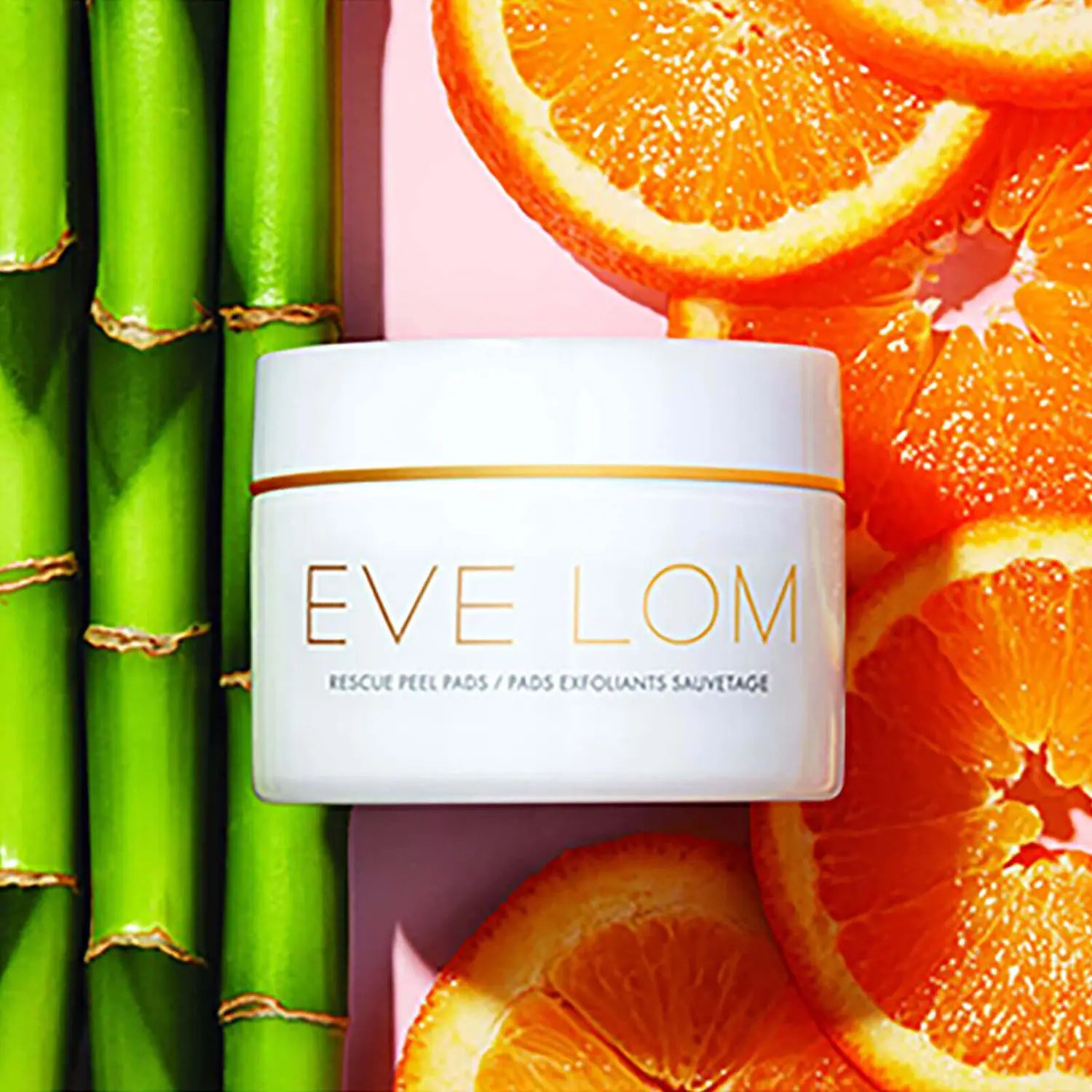 Eve Lom Rescue Peel Pads (60 Pads) - Exfoliating and Resurfacing Treatment with BHA, PHA, and AHA Acids. Reveals smoother, brighter, and revitalized complexion. Contains Glycolic Acid, Multi-Fruit Acid Complex, and Lactic Acid for hydration and conditioning. Removes build-up and soothes irritation. 100% Biodegradable materials for thorough cleanse. Paraben, Phthalate, Sulphate, and Cruelty-free. Key benefits include decongesting pores, gentle exfoliation, preserving moisture, soothing effect, and increased 