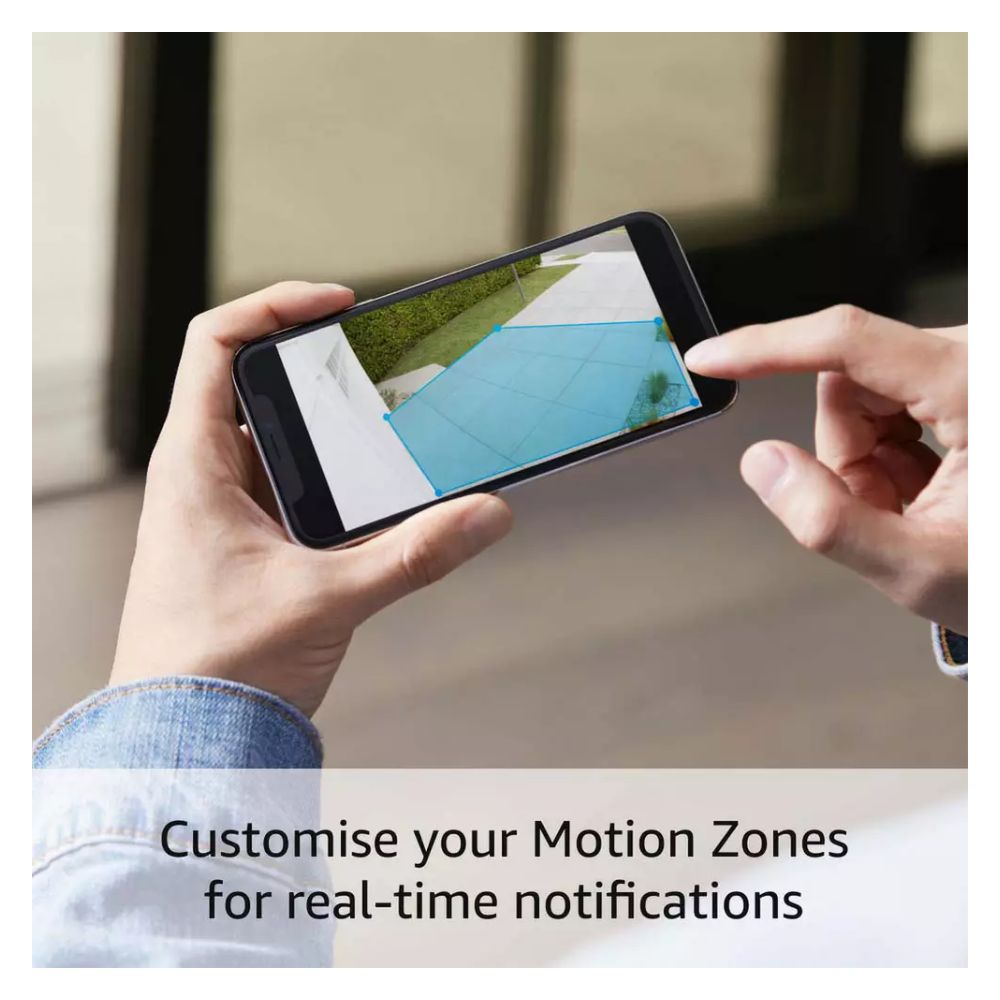 Ring Floodlight Wired Plus Cam Security Camera - Black