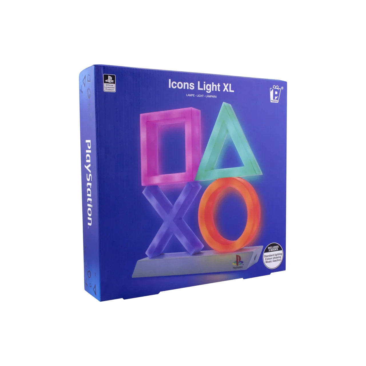 Playstation Icons Coloured Light XL