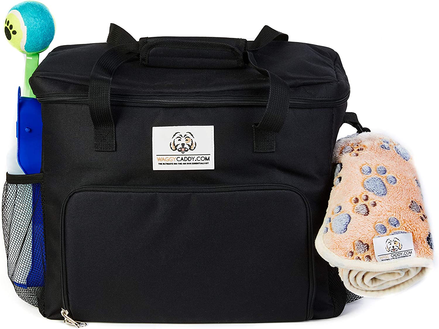 Dog Carryall Travel Bag - 17pc Puppy Starter Kit