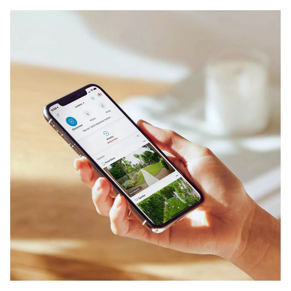 Ring Floodlight Wired Plus Cam Security Camera - Black