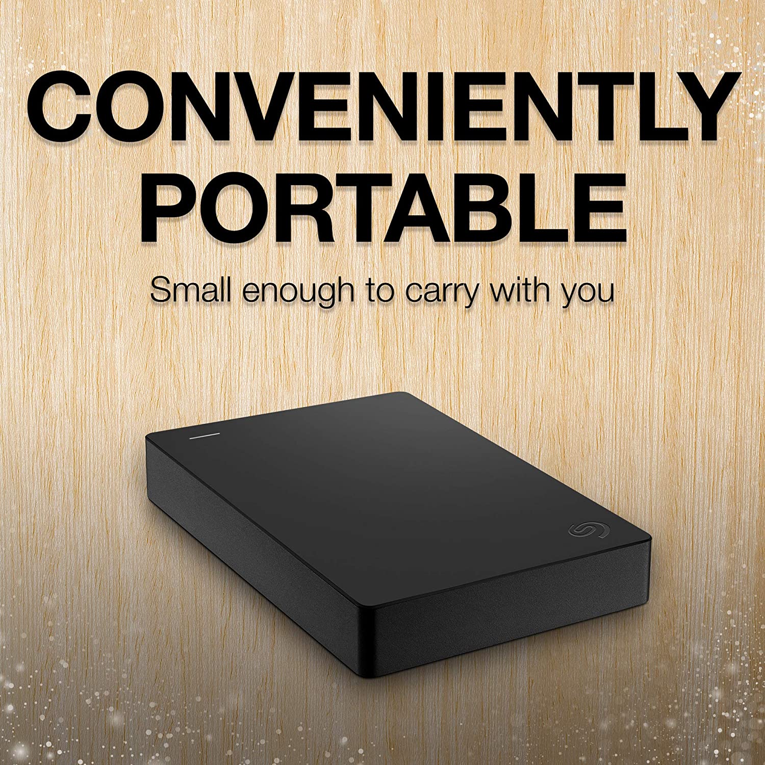 Seagate Retail 4TB Portable Hard Disk Drive - Dark Grey (STGX4000400)