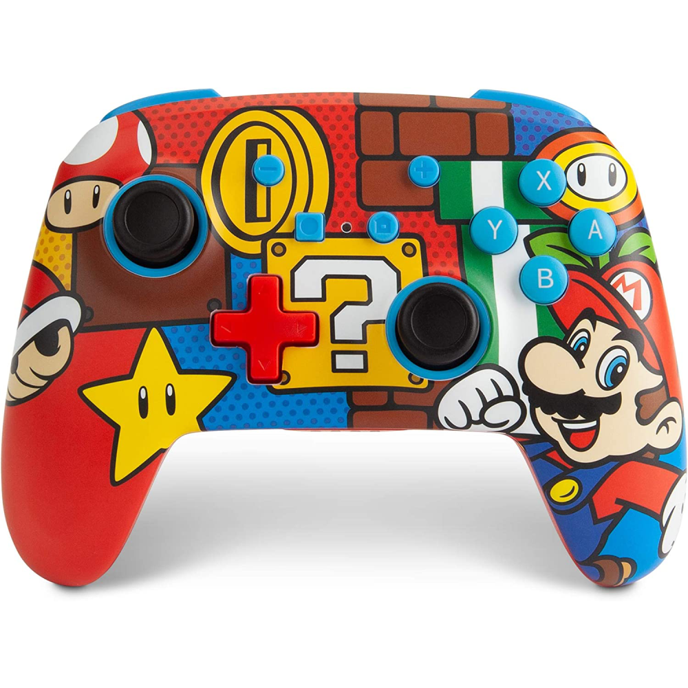 PowerA Enhanced Wireless Controller for Nintendo Switch – Mario Pop Nintendo