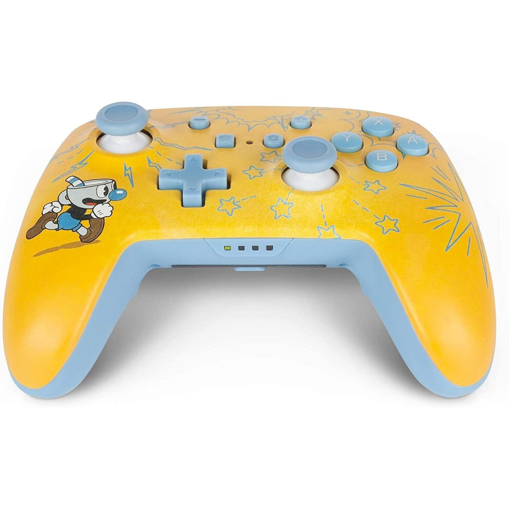 PowerA Enhanced Wireless Controller for Nintendo Switch - Cuphead: Mugman Switch