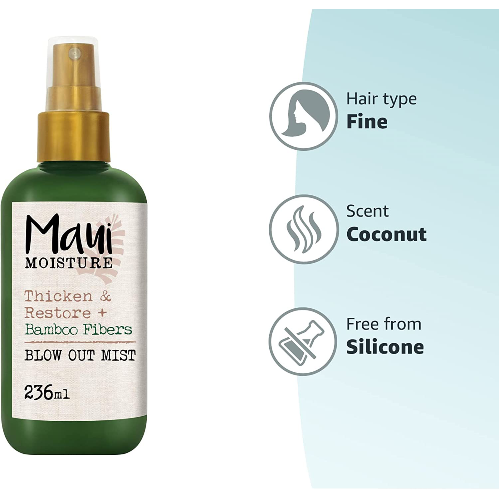 Maui Moisture Bamboo Blow Out Mist 236 ml