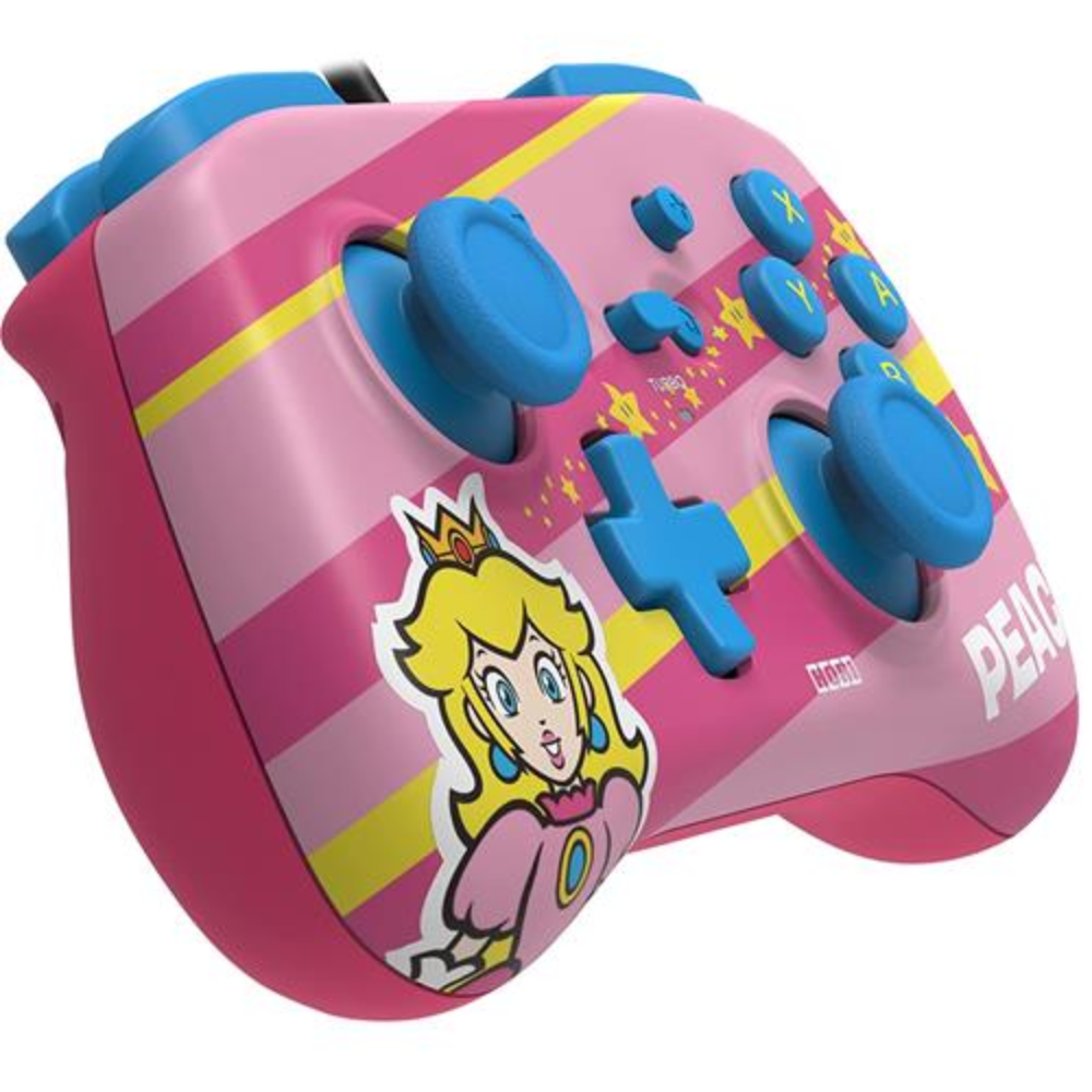 HORIPAD Mini Wired Controller Pad for Kids Peach Nintendo