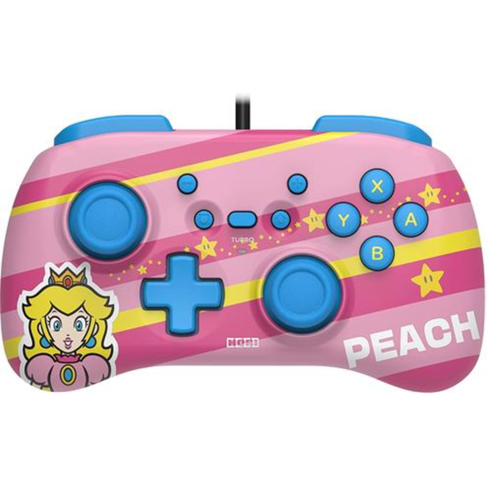 HORIPAD Mini Wired Controller Pad for Kids Peach Nintendo