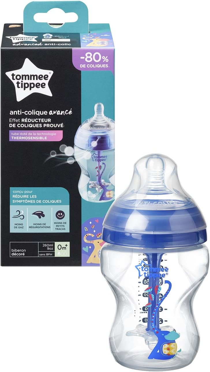 Tommee Tippee Advanced Anti-Colic Baby Bottle 260ml 0m +