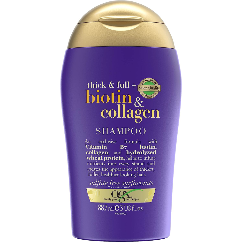 OGX Thick & Full + Biotin & Collagen Shampoo, Travel Size 88.7ml