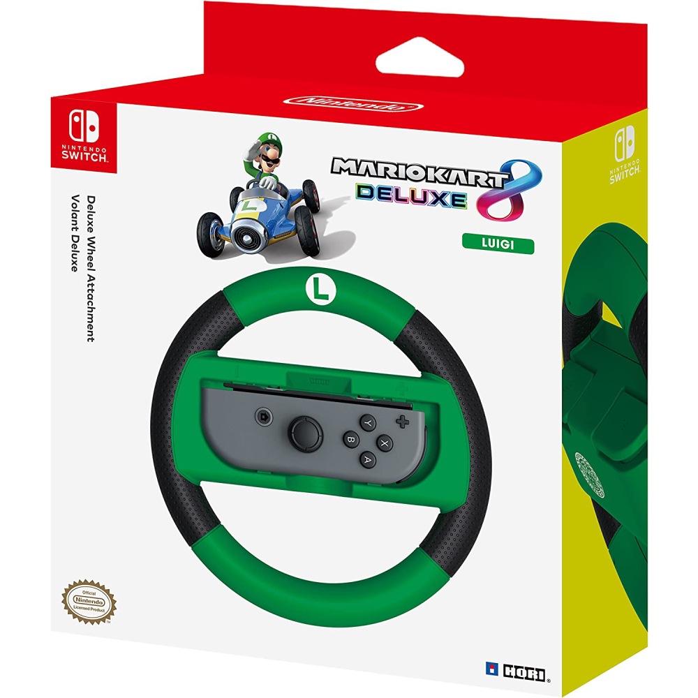Hori Mario Kart 8 Deluxe - Luigi Racing Wheel Controller