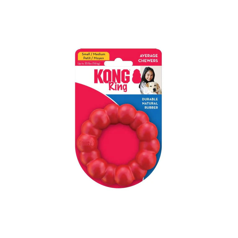 Kong Ring Dog Chew Toy, Small & Medium