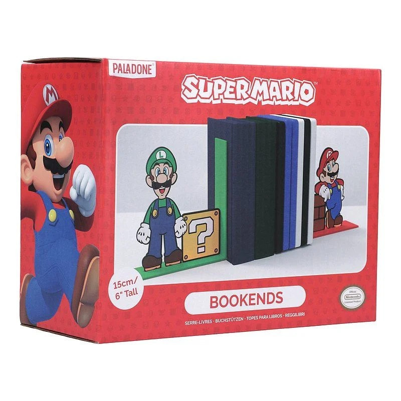 Super Mario Mario and Luigi Bookends