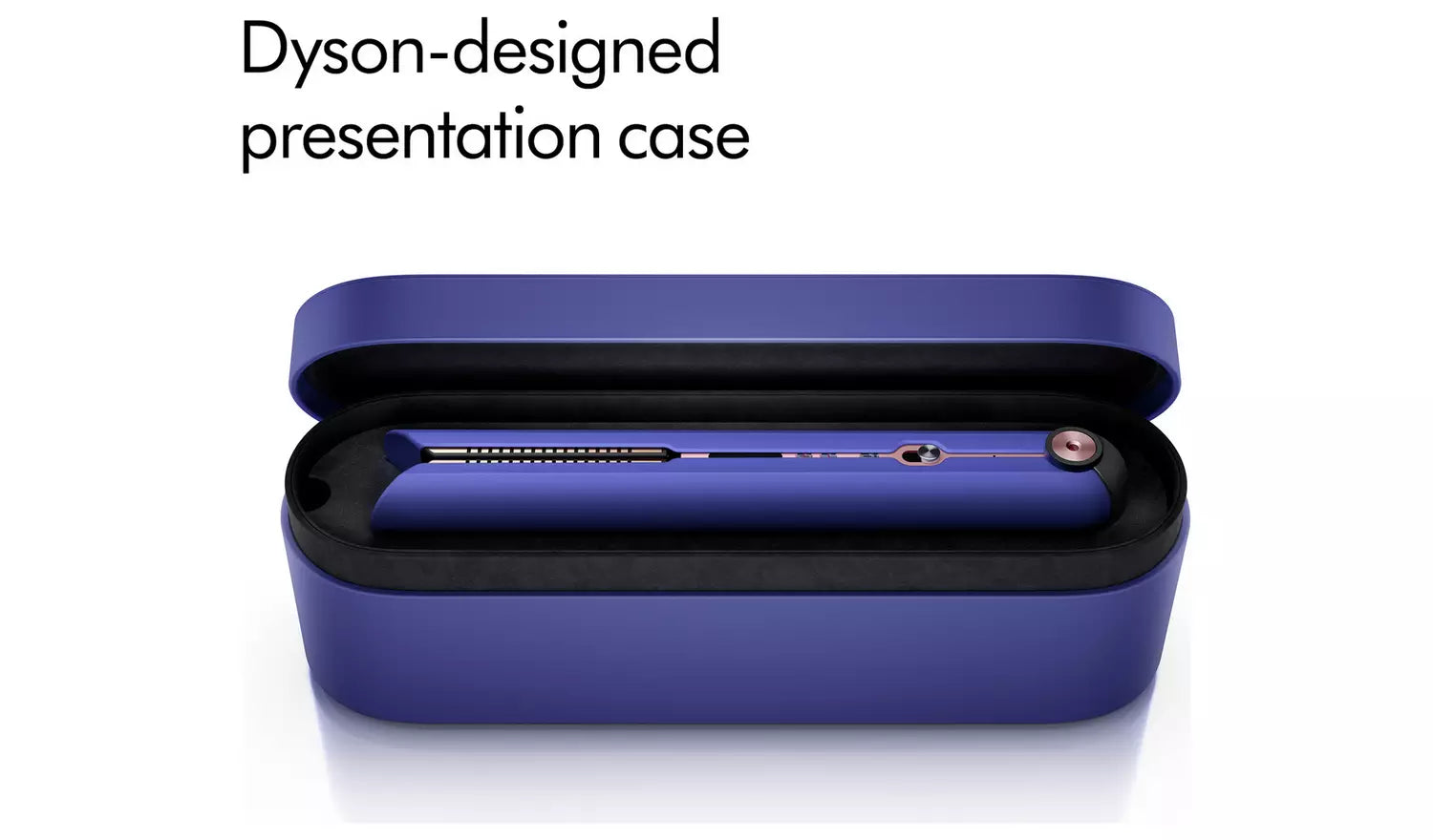 Dyson Corrale Hair Straightener with Gift Case - Vinca Blue & Rose Gold