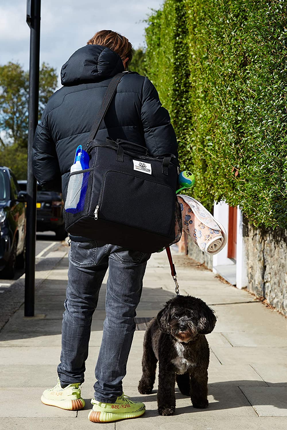 Dog Carryall Travel Bag - 17pc Puppy Starter Kit