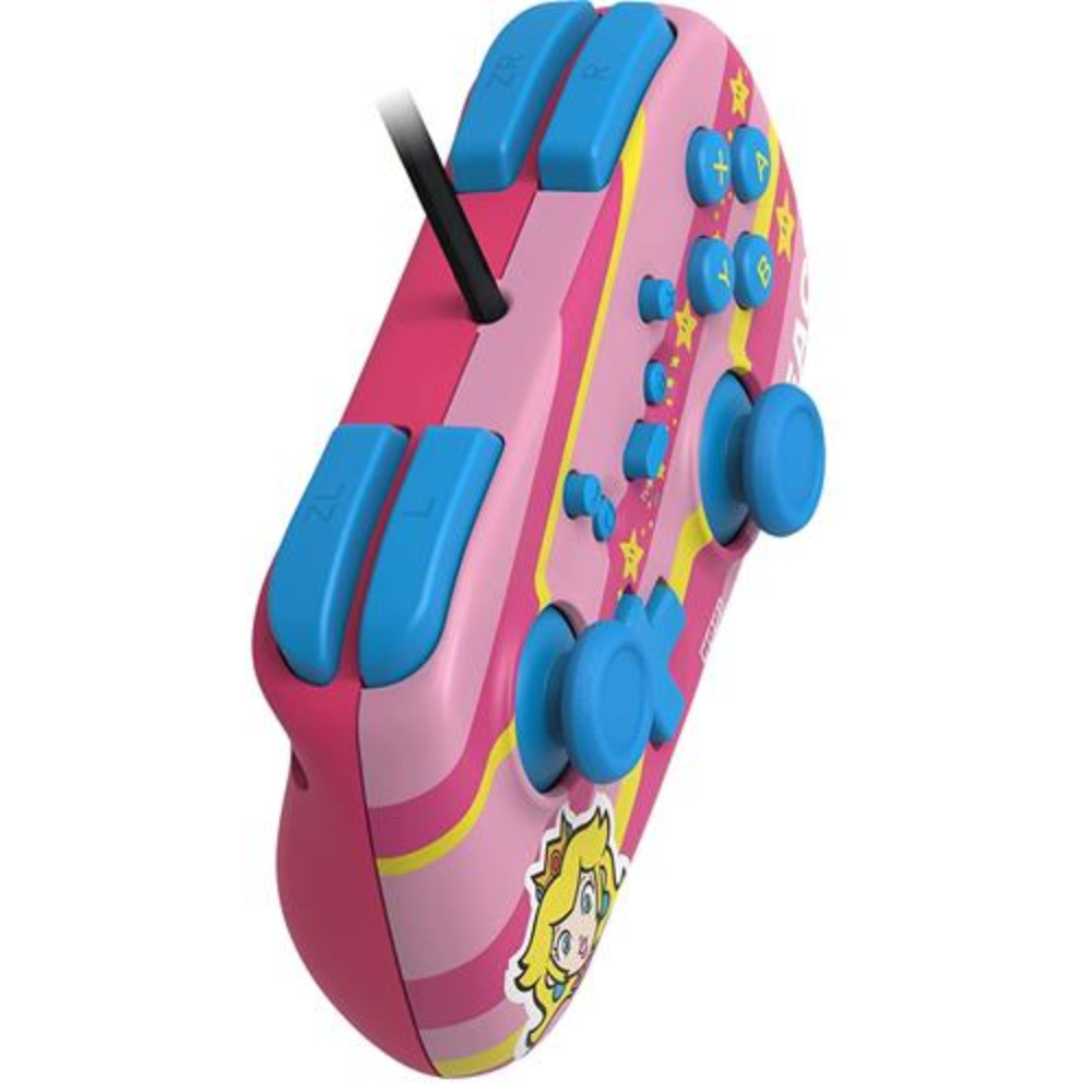 HORIPAD Mini Wired Controller Pad for Kids Peach Nintendo